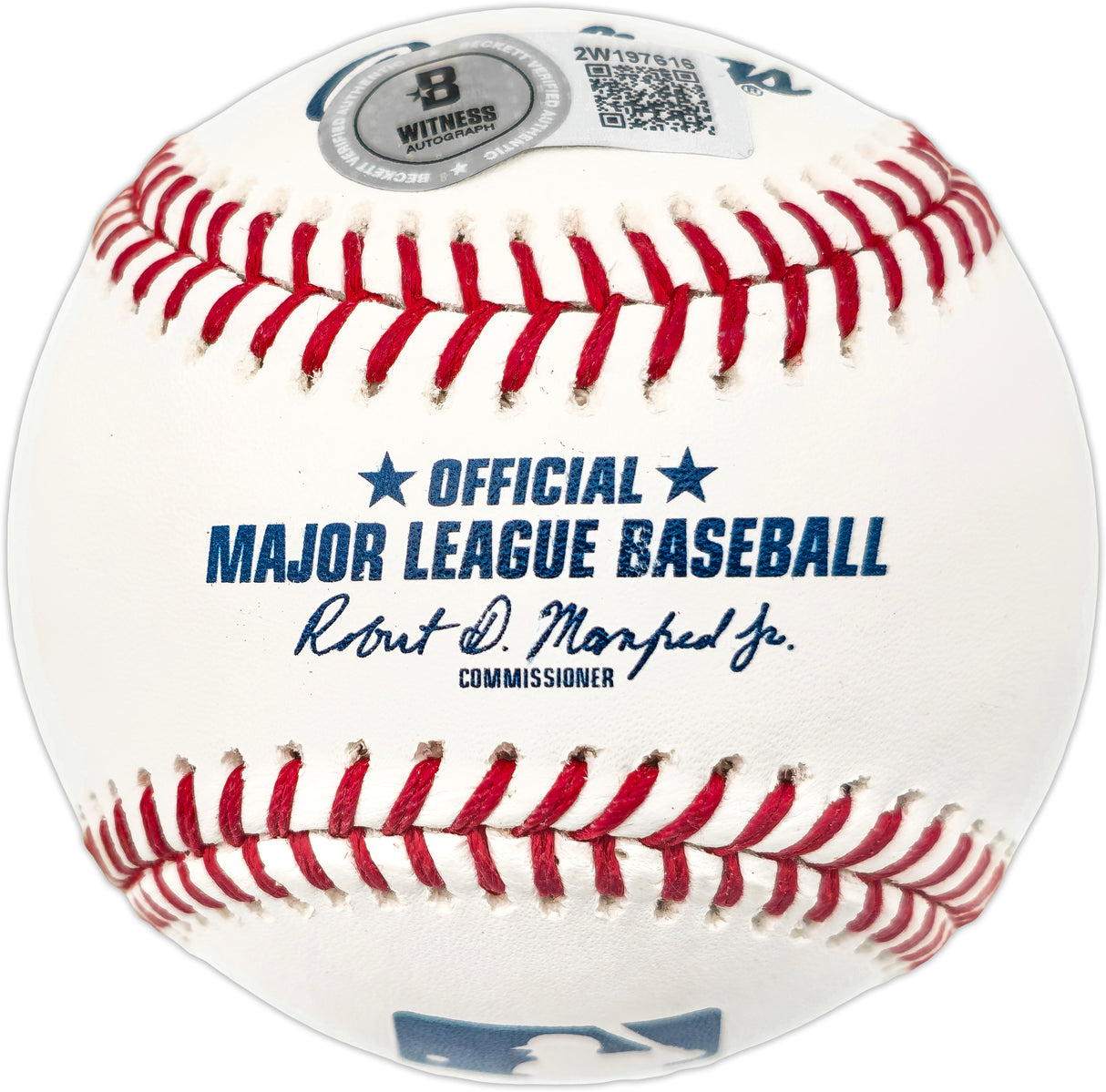 Sammy Sosa Autographed Official MLB Baseball Chicago Cubs (Smudged) Beckett BAS Witness #2W197616