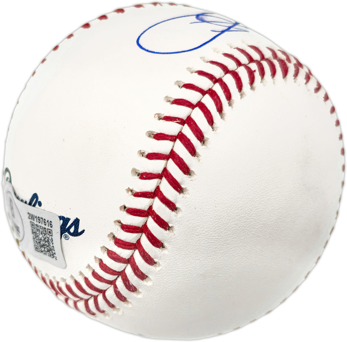 Sammy Sosa Autographed Official MLB Baseball Chicago Cubs (Smudged) Beckett BAS Witness #2W197616