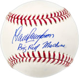 Dave Concepcion Autographed Official MLB Baseball Cincinnati Reds "Big Red Machine" (Smudged) Beckett BAS Witness #W529211