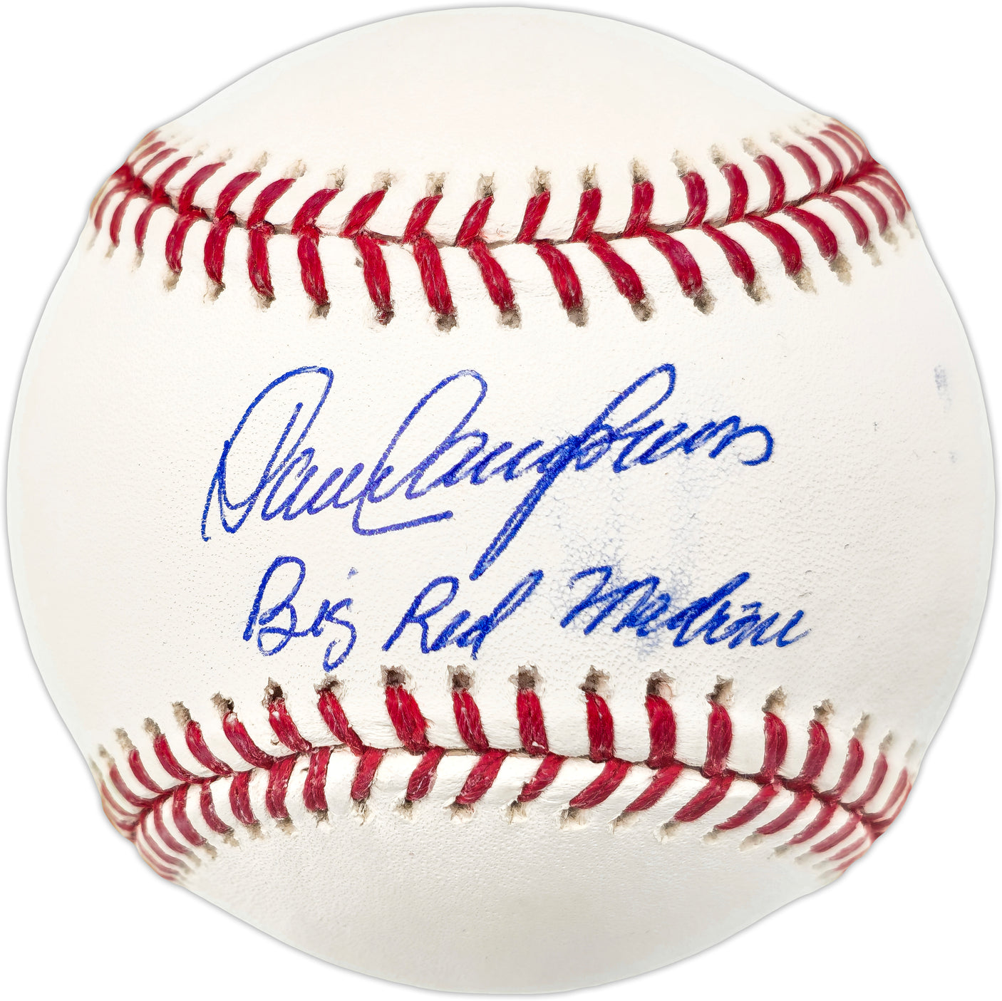 Dave Concepcion Autographed Official MLB Baseball Cincinnati Reds "Big Red Machine" (Smudged) Beckett BAS Witness #W529237