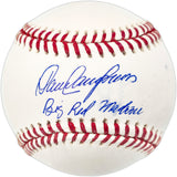 Dave Concepcion Autographed Official MLB Baseball Cincinnati Reds "Big Red Machine" (Smudged) Beckett BAS Witness #W529237