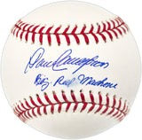 Dave Concepcion Autographed Official MLB Baseball Cincinnati Reds "Big Red Machine" (Smudged) Beckett BAS Witness #W529230
