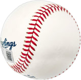 Yordan Alvarez Autographed Official 2022 World Series Logo Baseball Houston Astros "22 WS Champs" Beckett BAS Witness #W722259