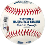 Dave Concepcion Autographed Official MLB Baseball Cincinnati Reds "75-76 World Series Champions" (Smudged) Beckett BAS Witness #W529336