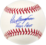 Dave Concepcion Autographed Official MLB Baseball Cincinnati Reds "Reds HOF" (Smudged) Beckett BAS Witness #W529096