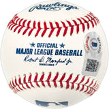 Dave Concepcion Autographed Official MLB Baseball Cincinnati Reds "Reds HOF" (Smudged) Beckett BAS Witness #W529096