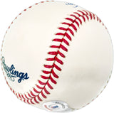 Dave Concepcion Autographed Official MLB Baseball Cincinnati Reds "Reds HOF" (Smudged) Beckett BAS Witness #W529096
