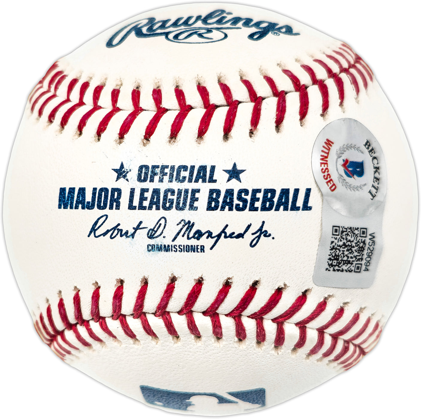 Dave Concepcion Autographed Official MLB Baseball Cincinnati Reds "Reds HOF" (Smudged) Beckett BAS Witness #W529094