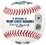 Dave Concepcion Autographed Official MLB Baseball Cincinnati Reds "Reds HOF" (Smudged) Beckett BAS Witness #W529094