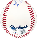 Charlie Sheen, Corbin Bernsen & Tom Berenger Autographed Official MLB Baseball Major League Baseball Movie Beckett BAS Witness #WQ60817