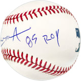 Vince Coleman Autographed Official MLB Baseball St. Louis Cardinals "85 ROY" Beckett BAS QR #BJ56442