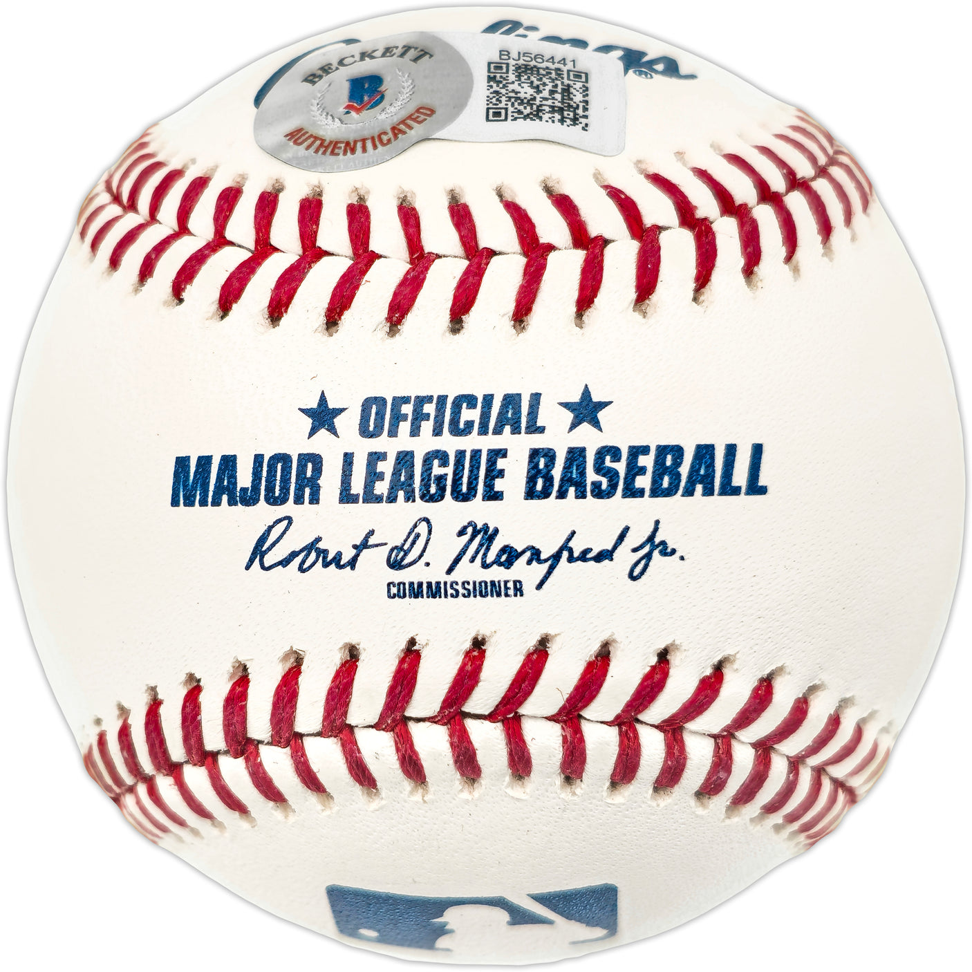 Vince Coleman Autographed Official MLB Baseball St. Louis Cardinals "85 ROY" Beckett BAS QR #BJ56441