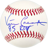 Vince Coleman Autographed Official MLB Baseball St. Louis Cardinals "85 ROY" Beckett BAS QR #BJ56440