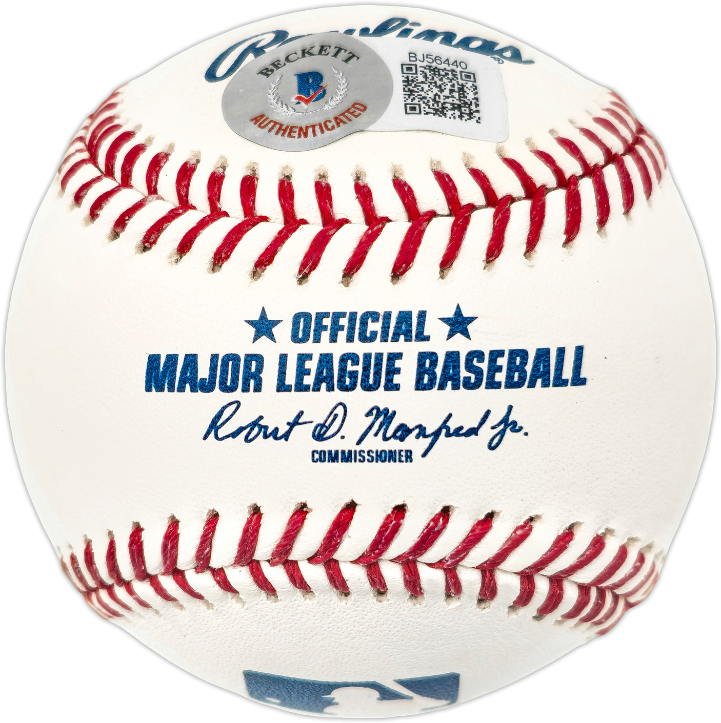 Vince Coleman Autographed Official MLB Baseball St. Louis Cardinals "85 ROY" Beckett BAS QR #BJ56440