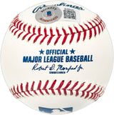 Vince Coleman Autographed Official MLB Baseball St. Louis Cardinals "85 ROY" Beckett BAS QR #BJ56440