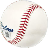 Vince Coleman Autographed Official MLB Baseball St. Louis Cardinals "85 ROY" Beckett BAS QR #BJ56409