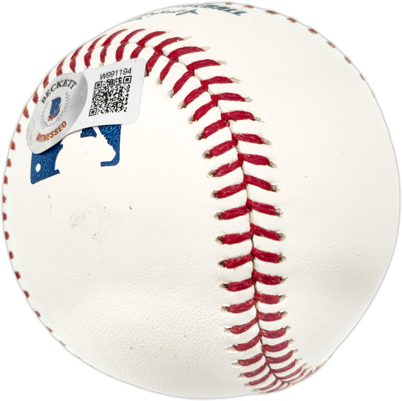 George Foster Autographed Official MLB Baseball Cincinnati Reds "75-76 WSC" Beckett BAS Witness #W991194