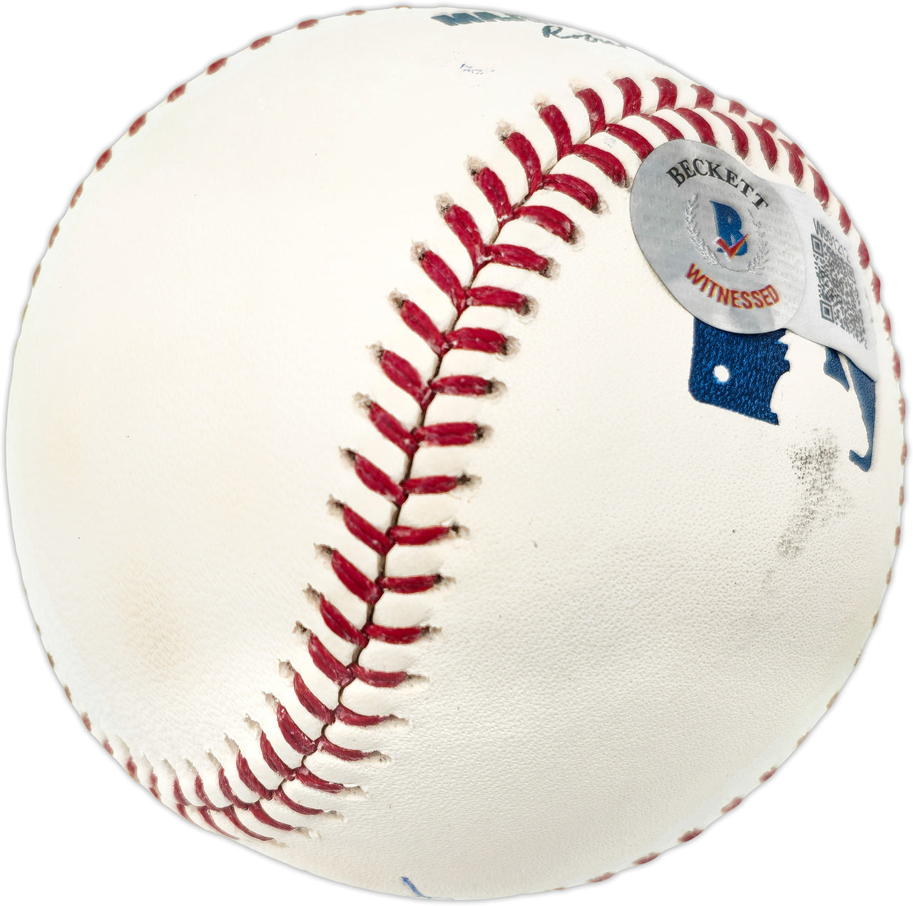 George Foster Autographed Official MLB Baseball Cincinnati Reds "75-76 WSC" Beckett BAS Witness #W991212