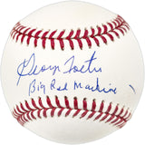 George Foster Autographed Official MLB Baseball Cincinnati Reds "Big Red Machine" Beckett BAS Witness #W991313