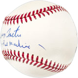 George Foster Autographed Official MLB Baseball Cincinnati Reds "Big Red Machine" Beckett BAS Witness #W991313