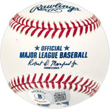 George Foster Autographed Official MLB Baseball Cincinnati Reds "Big Red Machine" Beckett BAS Witness #W991313