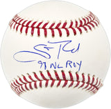 Scott Rolen Autographed Official MLB Baseball St. Louis Cardinals "97 NL ROY" Beckett BAS Witness #W397944