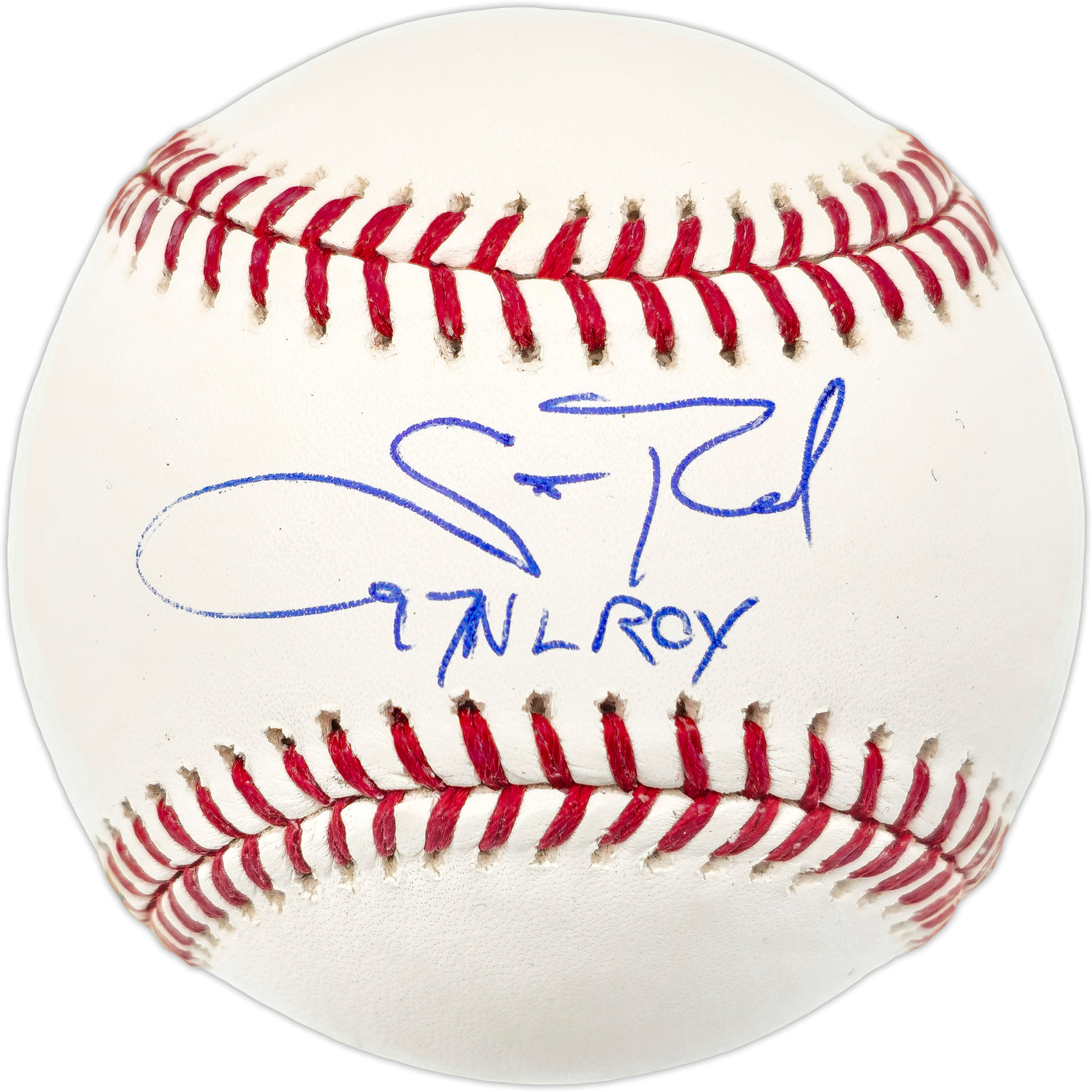 Scott Rolen Autographed Official MLB Baseball St. Louis Cardinals "97 NL ROY" Beckett BAS Witness #W397972
