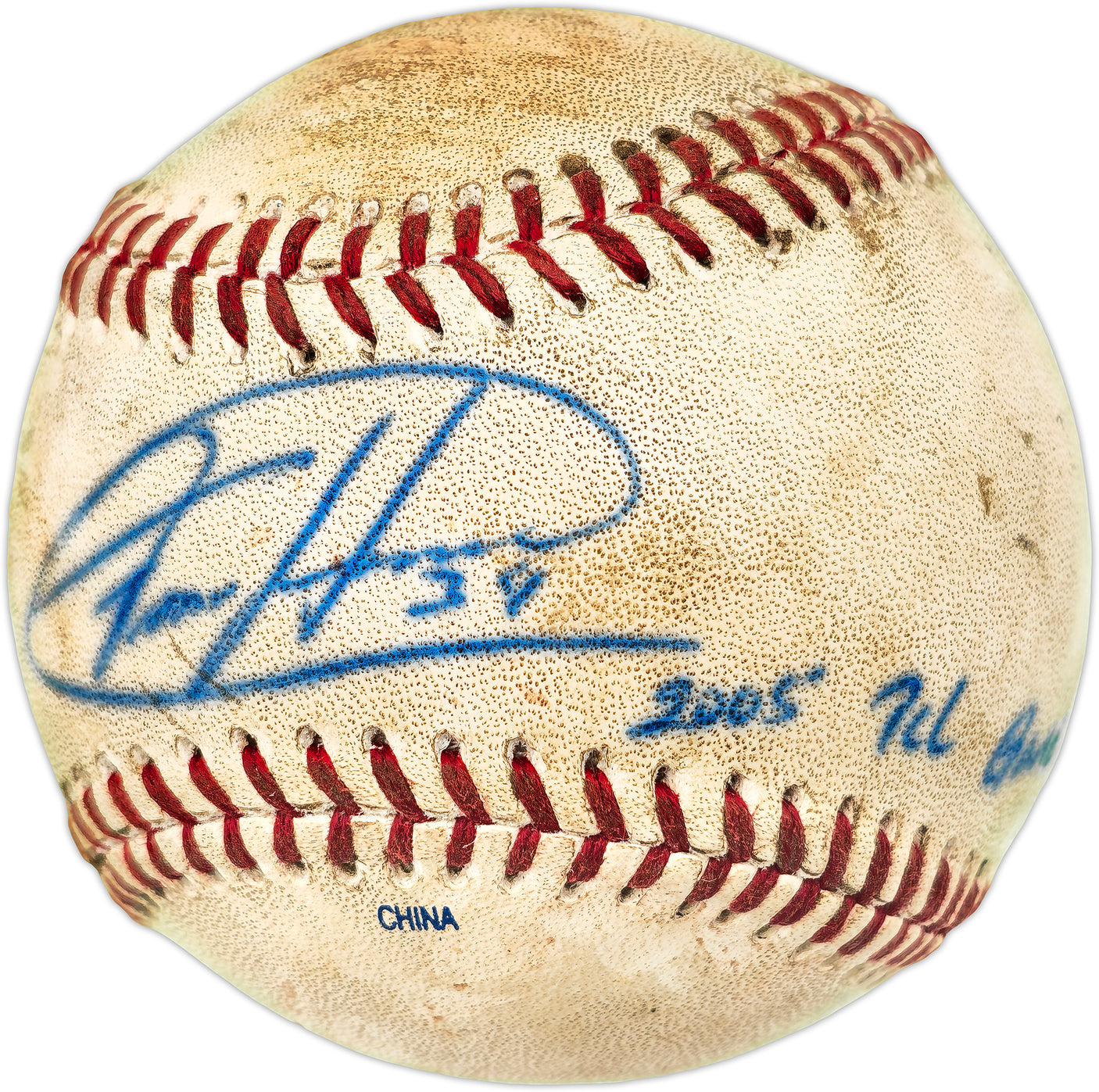 Felix Hernandez Autographed Pacific Coast League Game Used Baseball Seattle Mariners "2005 PCL Game Used" PSA/DNA #4A52835