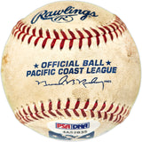 Felix Hernandez Autographed Pacific Coast League Game Used Baseball Seattle Mariners "2005 PCL Game Used" PSA/DNA #4A52835