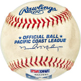 Felix Hernandez Autographed Pacific Coast League Game Used Baseball Seattle Mariners "2005 PCL Game Used" PSA/DNA #4A52840