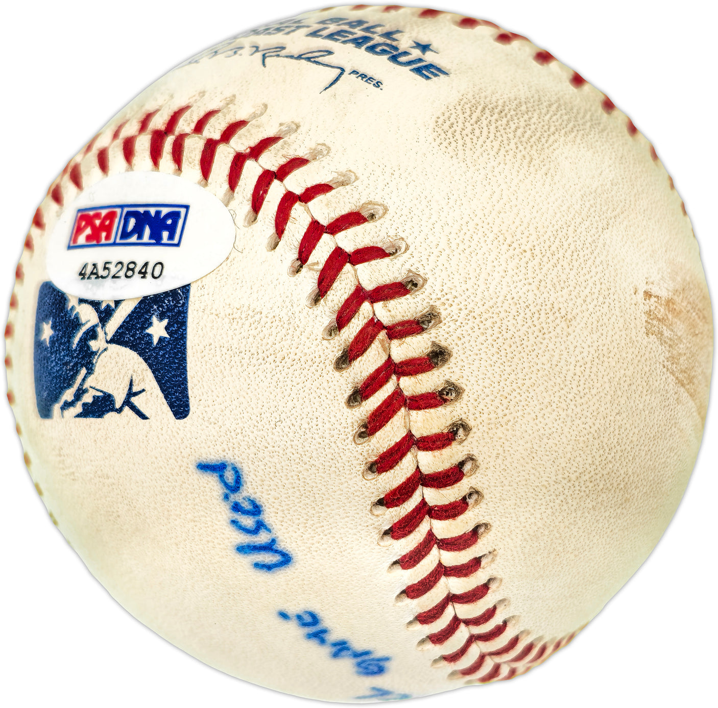 Felix Hernandez Autographed Pacific Coast League Game Used Baseball Seattle Mariners "2005 PCL Game Used" PSA/DNA #4A52840