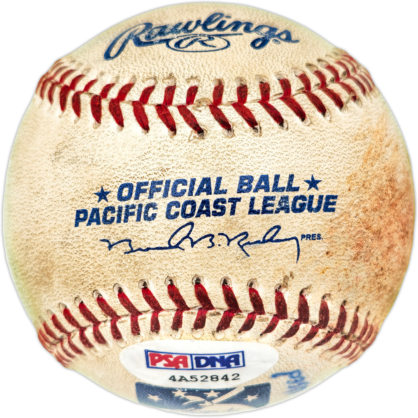 Felix Hernandez Autographed Pacific Coast League Game Used Baseball Seattle Mariners "2005 PCL Game Used" PSA/DNA #4A52842
