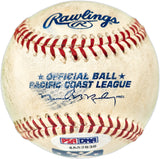 Felix Hernandez Autographed Pacific Coast League Game Used Baseball Seattle Mariners "2005 PCL Game Used" PSA/DNA #4A52838