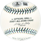 Ichiro Suzuki Autographed Official 2001 All Star Game Logo Baseball Seattle Mariners "#51" IS Holo & Beckett BAS Witness #2W516387