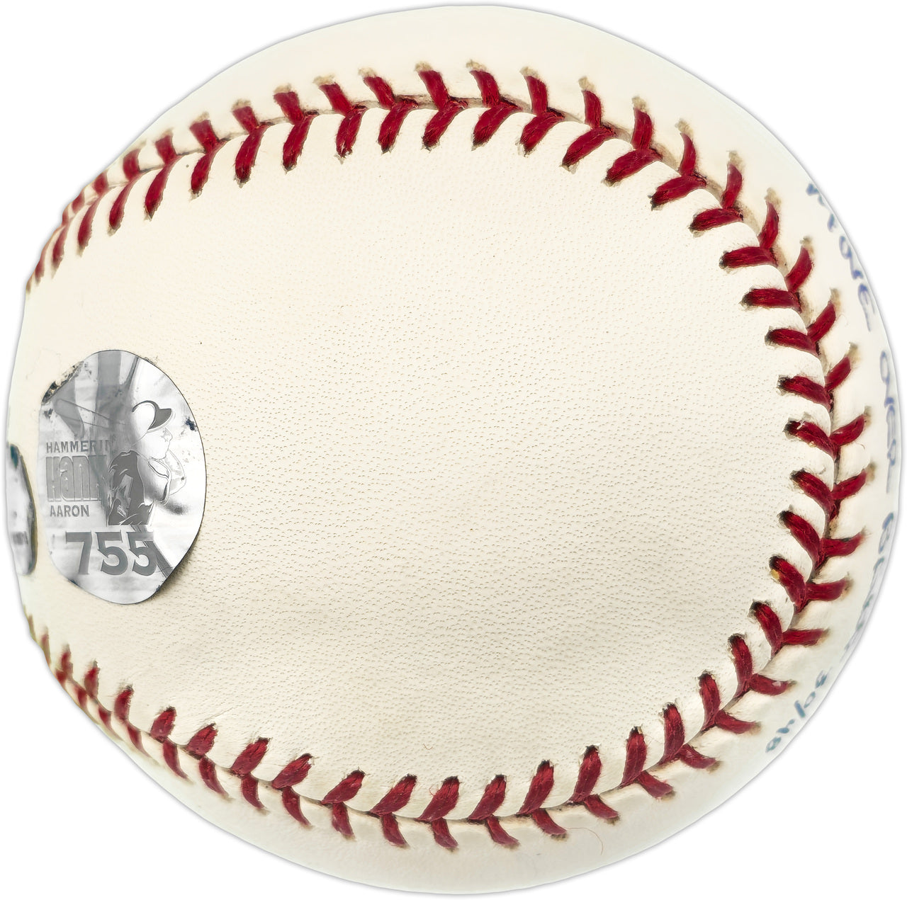 Hank Aaron & Al Downing Autographed Official MLB Baseball "Move Over Babe" HA Holo & #30/48 Steiner Holo SKU #238440