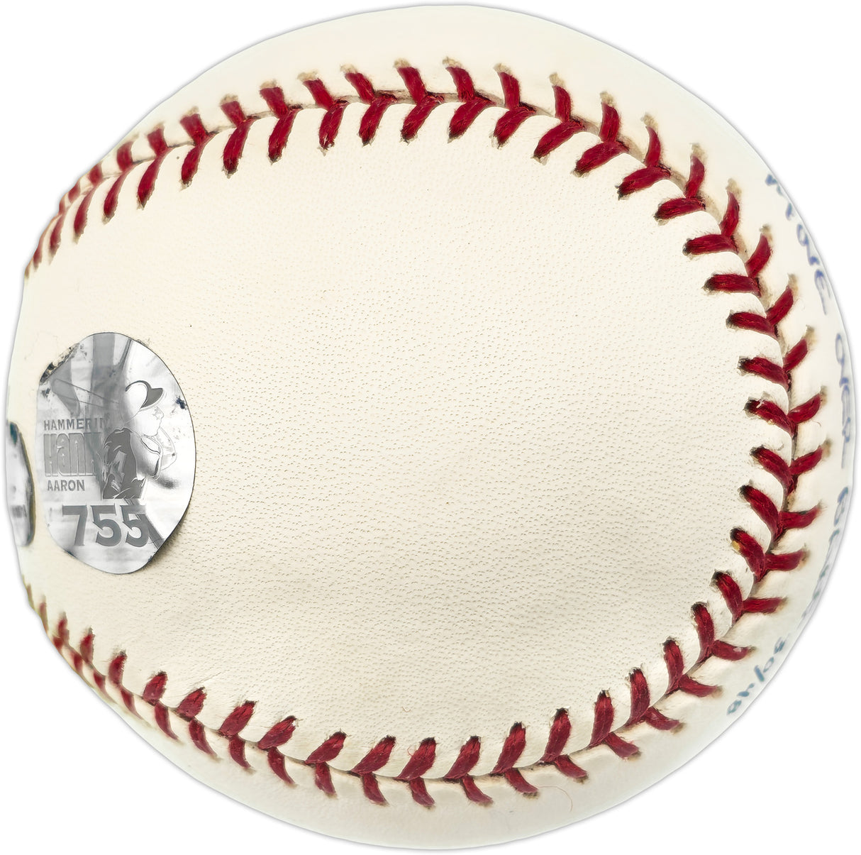 Hank Aaron & Al Downing Autographed Official MLB Baseball "Move Over Babe" HA Holo & #30/48 Steiner Holo SKU #238440