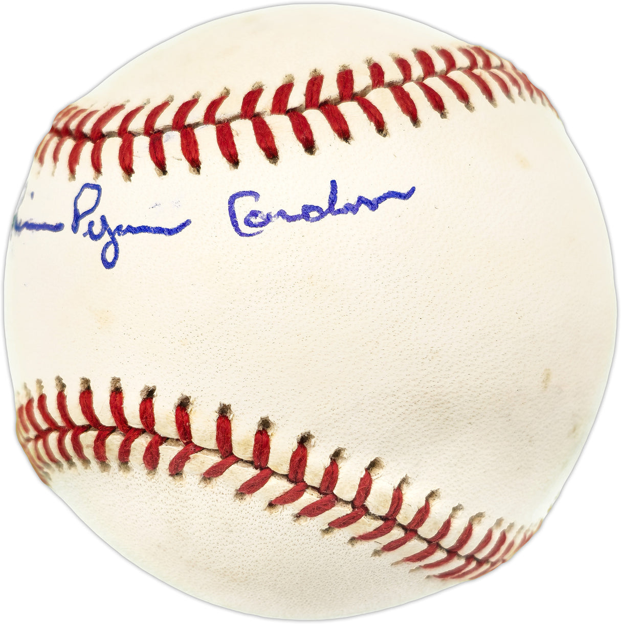 Juan Pizarro Autographed Official NL Baseball Milwaukee Braves Full Name JSA #H03921
