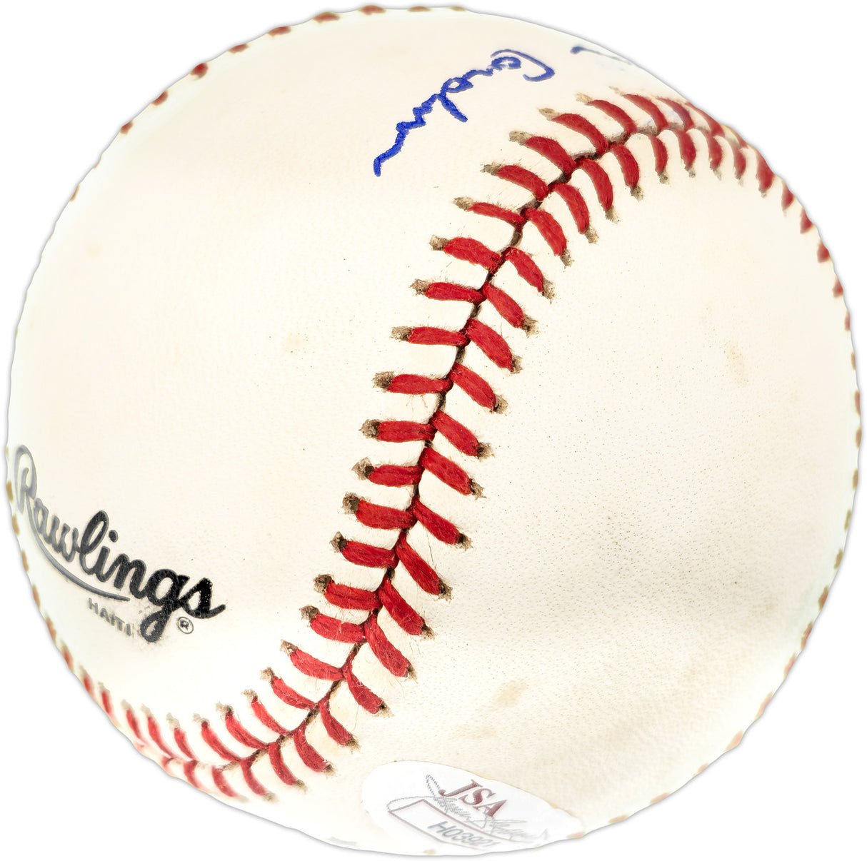 Juan Pizarro Autographed Official NL Baseball Milwaukee Braves Full Name JSA #H03921