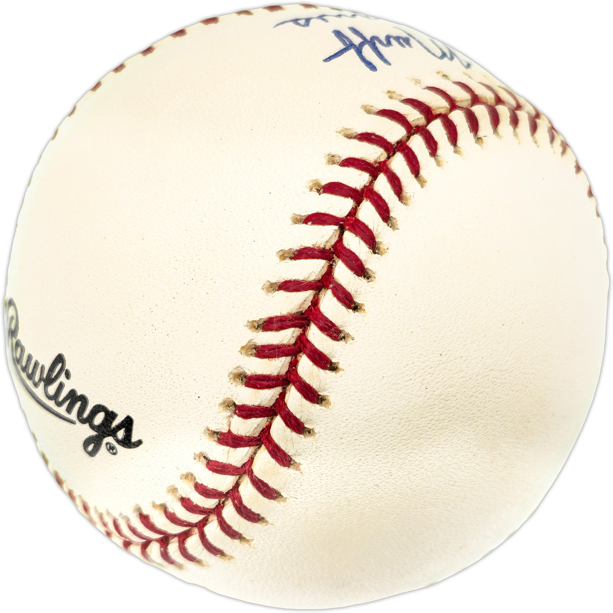 Red Murff Autographed Official NL Baseball Milwaukee Braves "57 Braves" JSA #D82826