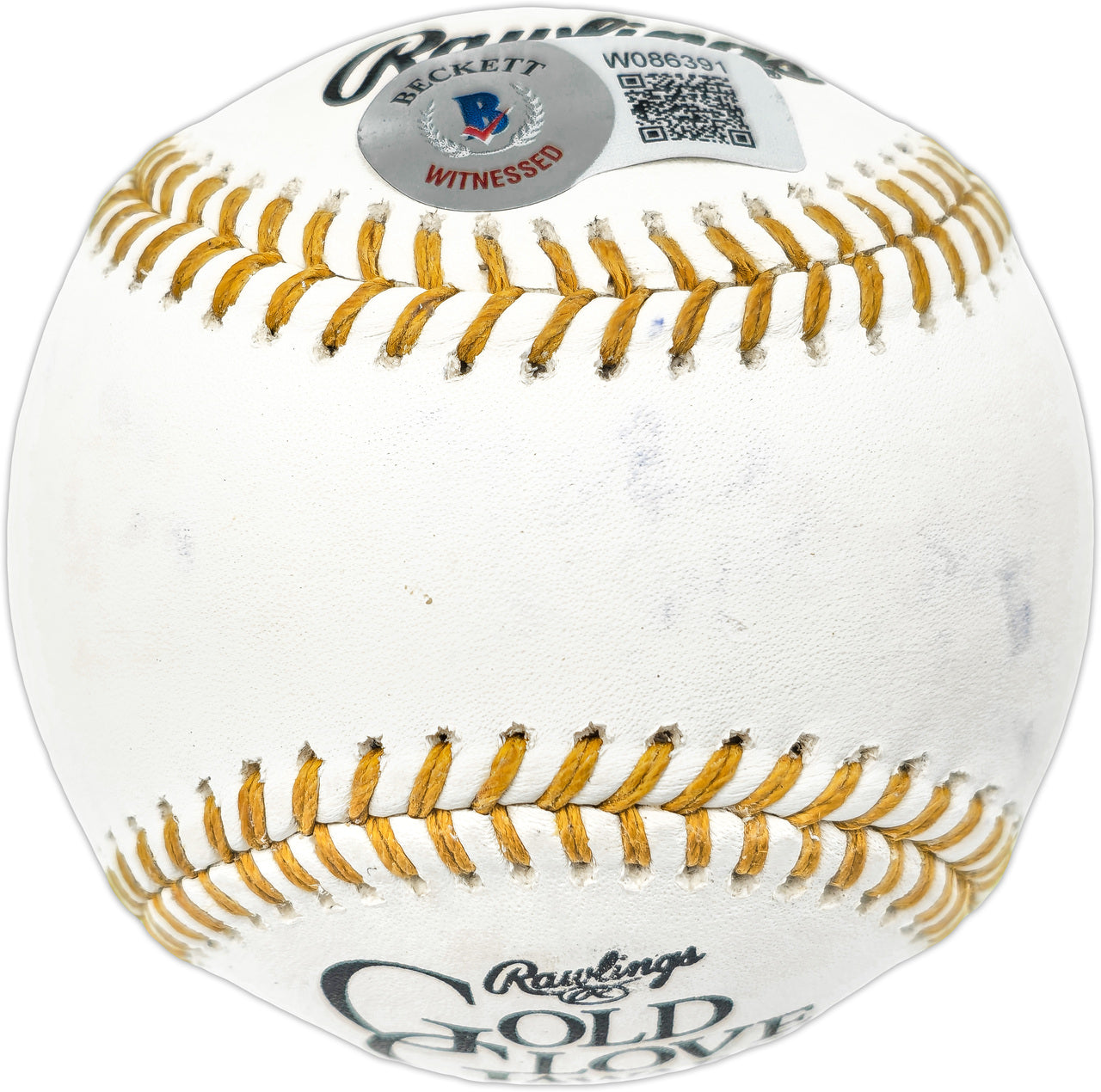 Cesar Geronimo Autographed Official Gold Glove Logo MLB Baseball Cincinnati Reds "GX4XGG" Beckett BAS Witness #W086391