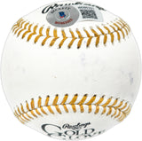 Cesar Geronimo Autographed Official Gold Glove Logo MLB Baseball Cincinnati Reds "GX4XGG" Beckett BAS Witness #W086391