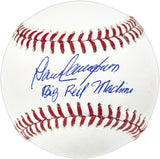 Dave Concepcion Autographed Official MLB Baseball Cincinnati Reds "Big Red Machine" (Smudged) Beckett BAS Witness #W529250