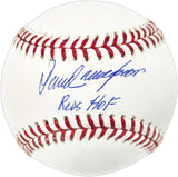 Dave Concepcion Autographed Official MLB Baseball Cincinnati Reds "Reds HOF" Beckett BAS Witness #W529081