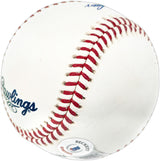 Dave Concepcion Autographed Official MLB Baseball Cincinnati Reds "Reds HOF" (Smudged) Beckett BAS Witness #W529109