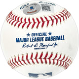 Cesar Geronimo Autographed Official MLB Baseball Cincinnati Reds "Big Red Machine" Beckett BAS Witness #WZ49344