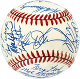 1986 New York Mets Team Autographed Official NL Baseball With 31 Signatures Including Gary Carter PSA/DNA #W03530