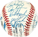 1986 New York Mets Team Autographed Official NL Baseball With 31 Signatures Including Gary Carter PSA/DNA #W03527