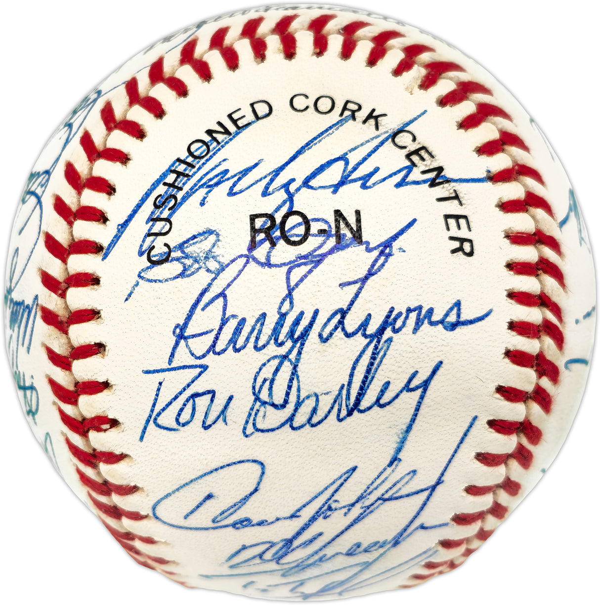1986 New York Mets Team Autographed Official NL Baseball With 31 Signatures Including Gary Carter PSA/DNA #W03531