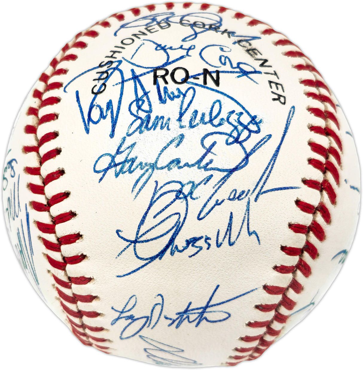 1986 New York Mets Team Autographed Official NL Baseball With 31 Signatures Including Gary Carter PSA/DNA #W03533