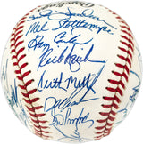 1986 New York Mets Team Autographed Official NL Baseball With 29 Signatures Including Gary Carter PSA/DNA #W03524